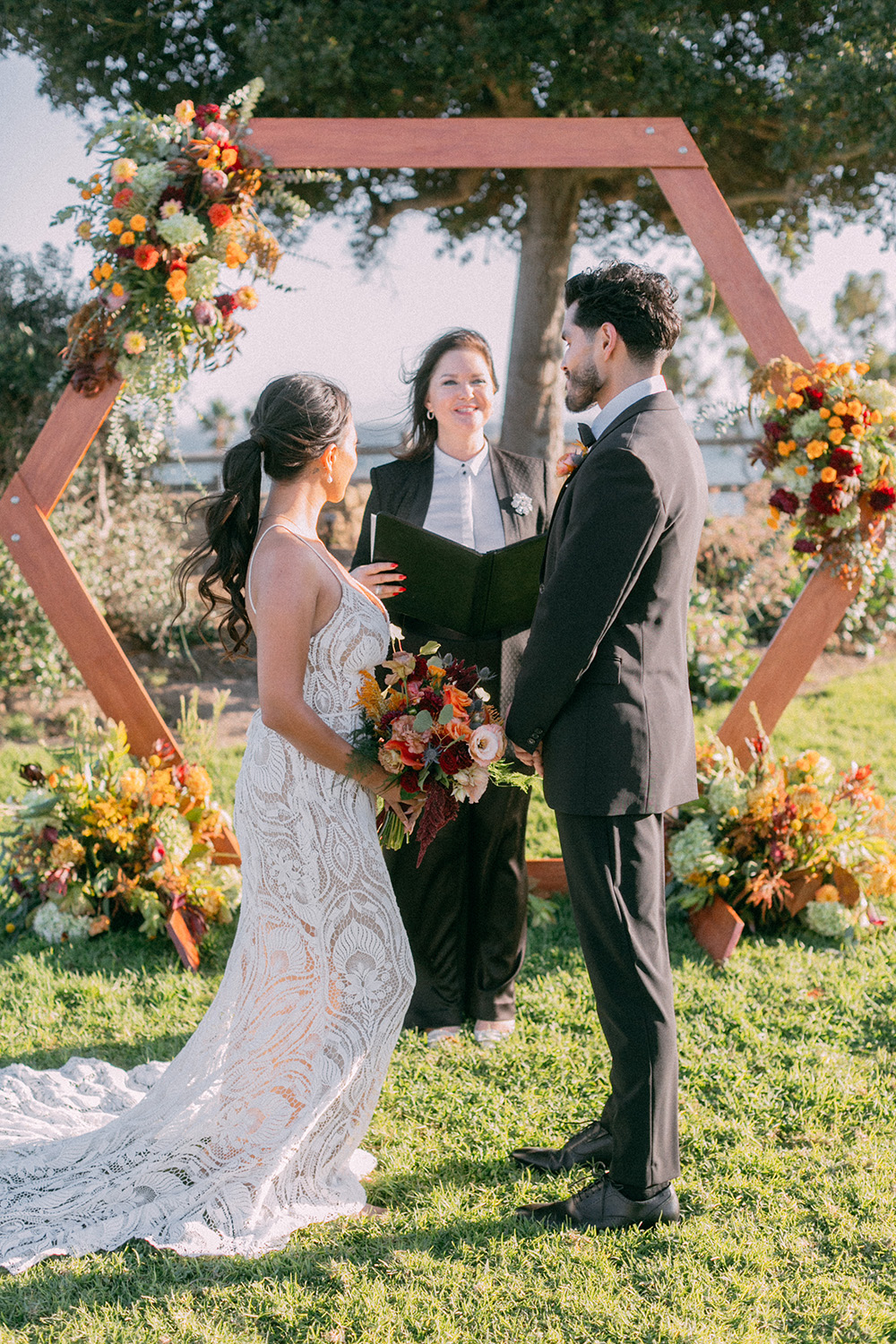 Couple getting married at SBCC