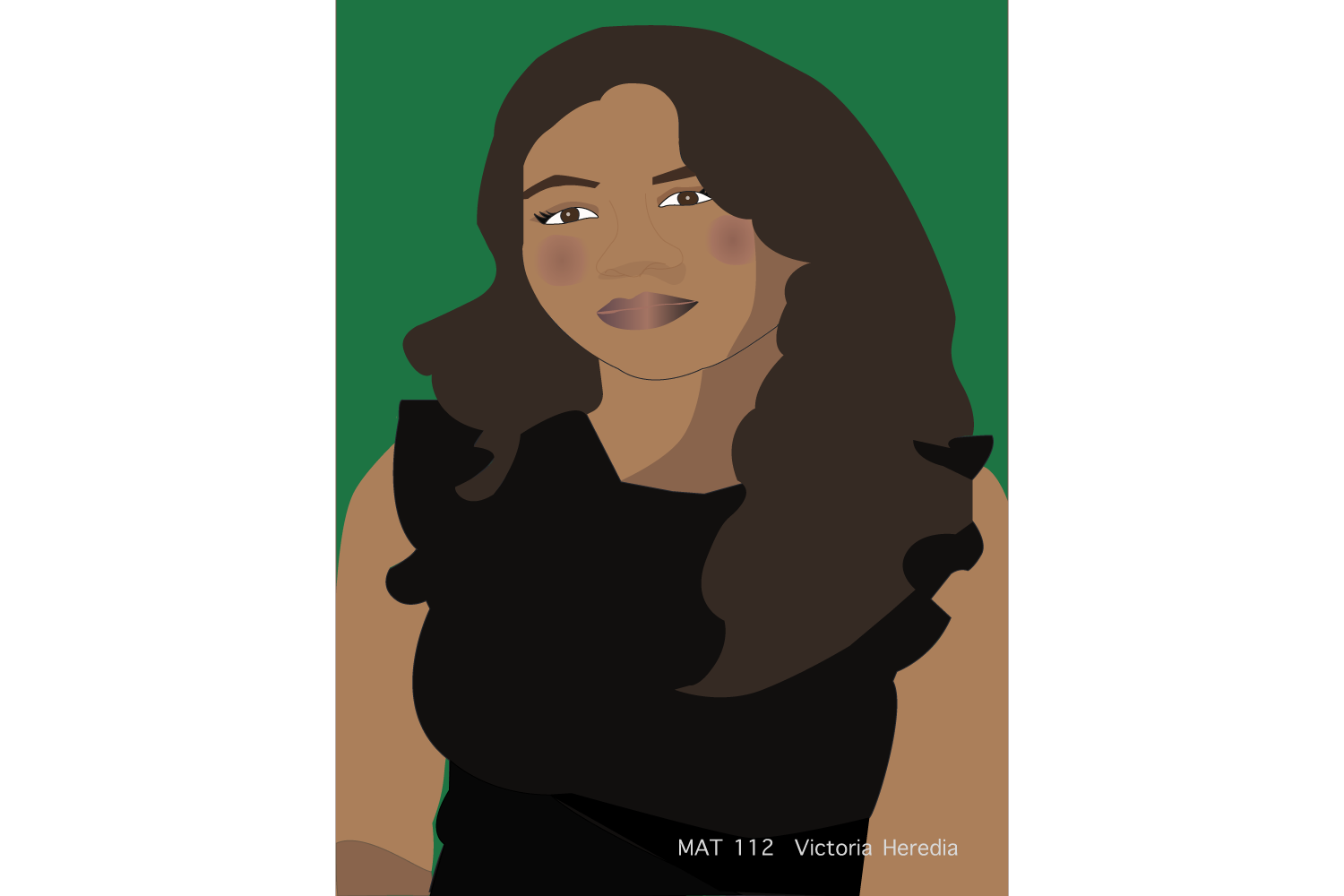 Portrait by Victoria Heredia